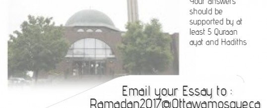 Ramadan Program Competition – week 2